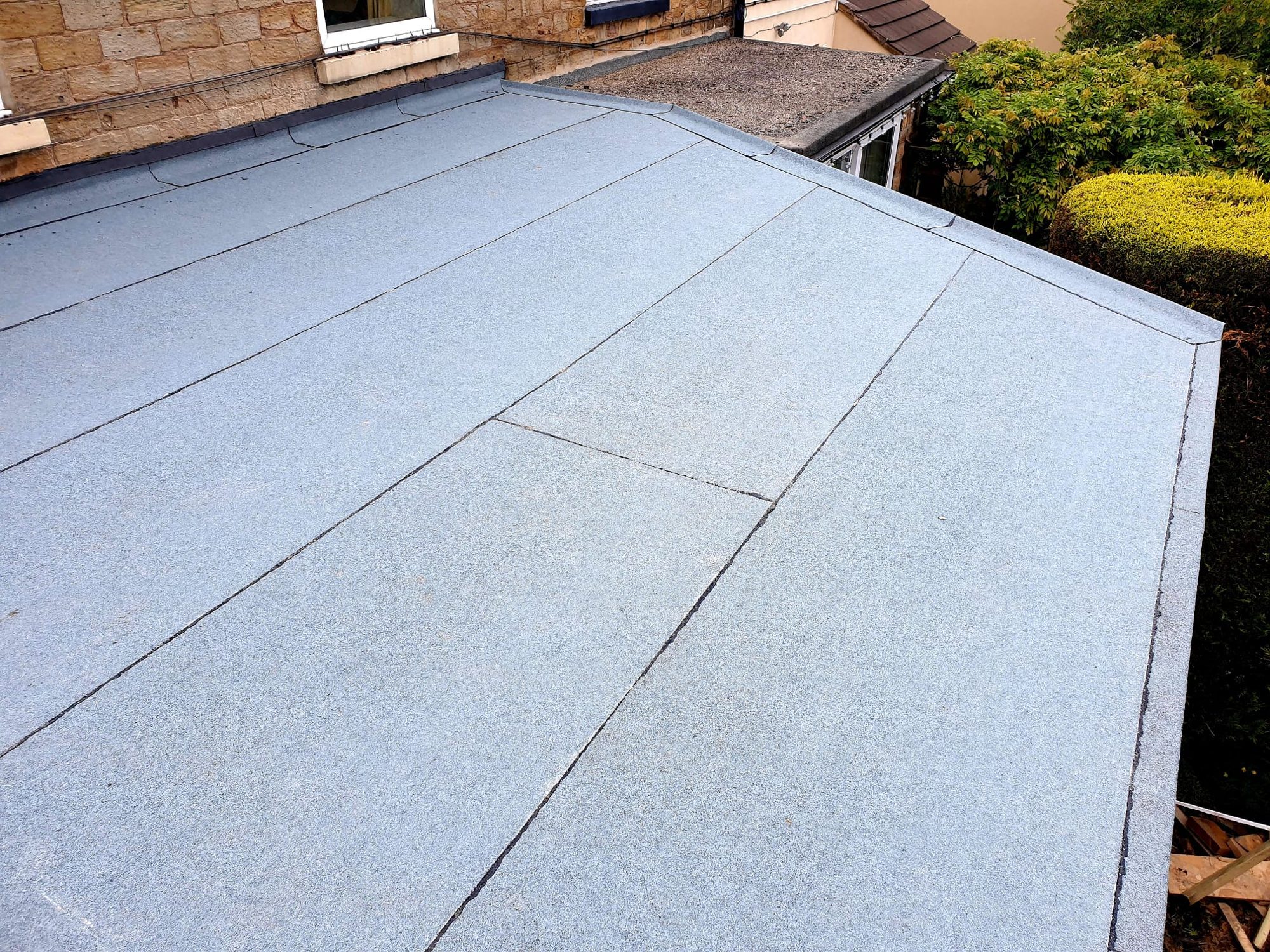 Flat roofing work completed in Barnsley by Alex Mac Roofing