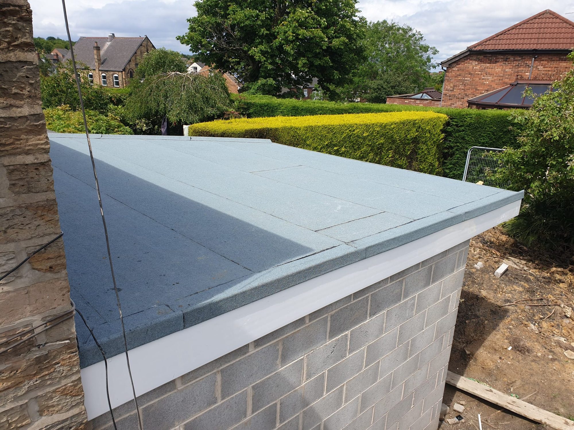 Flat roofing work completed in Barnsley by Alex Mac Roofing